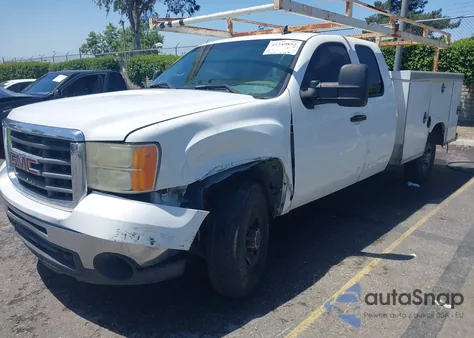 2008 GMC Sierra 2500Hd Work Truck from USA, damaged, VIN 1GDHC29KX8E176428